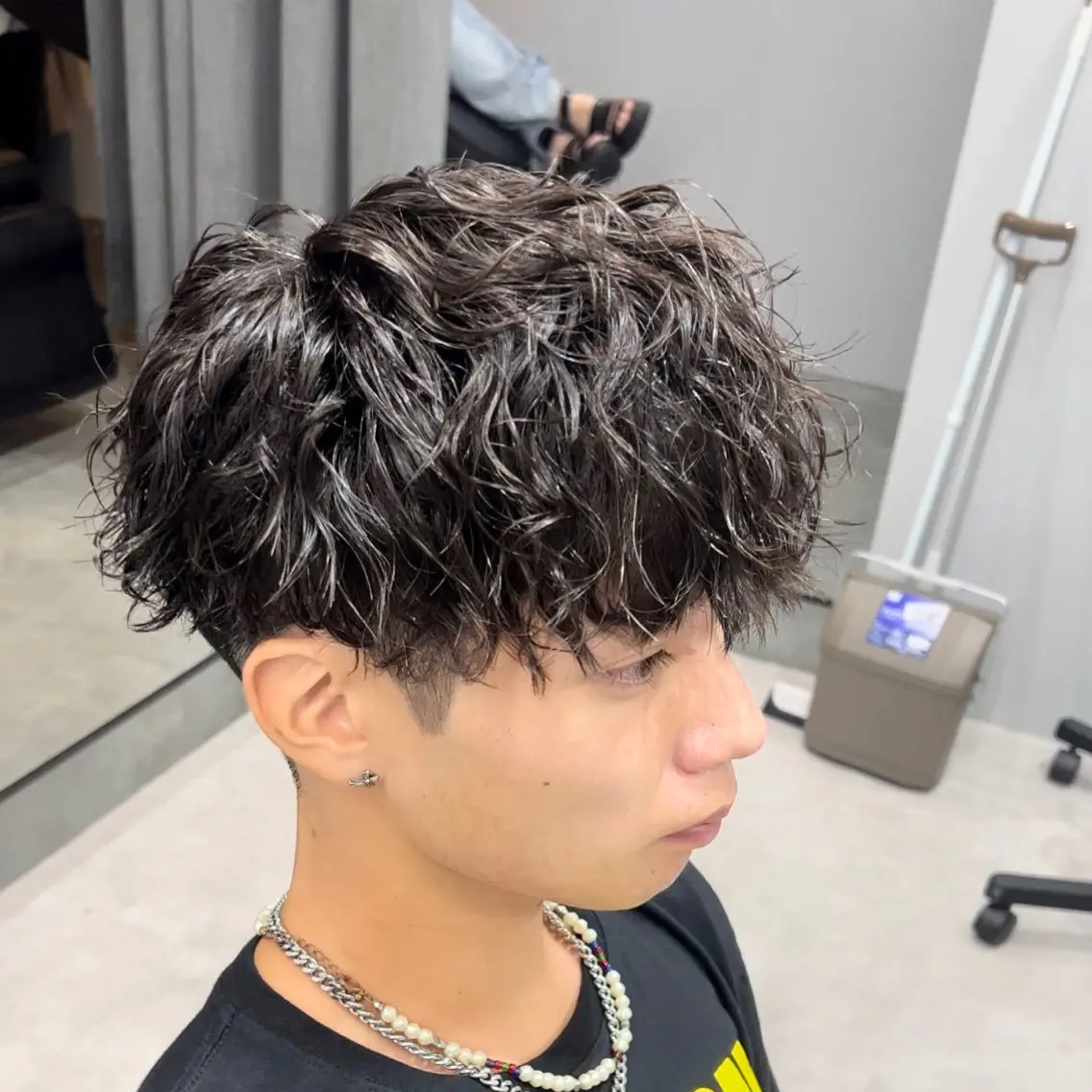 パーマ メンズ メンズパーマ ツイストスパイラルパーマ スパイラルパーマ 【メンズ特化美容師】 🐍NAO🐍のヘアスタイル