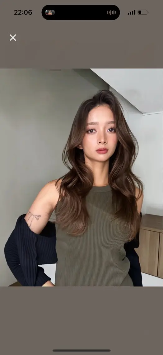 セミロング 🎀 レイヤーカット カラー / 錦糸町のヘアスタイル