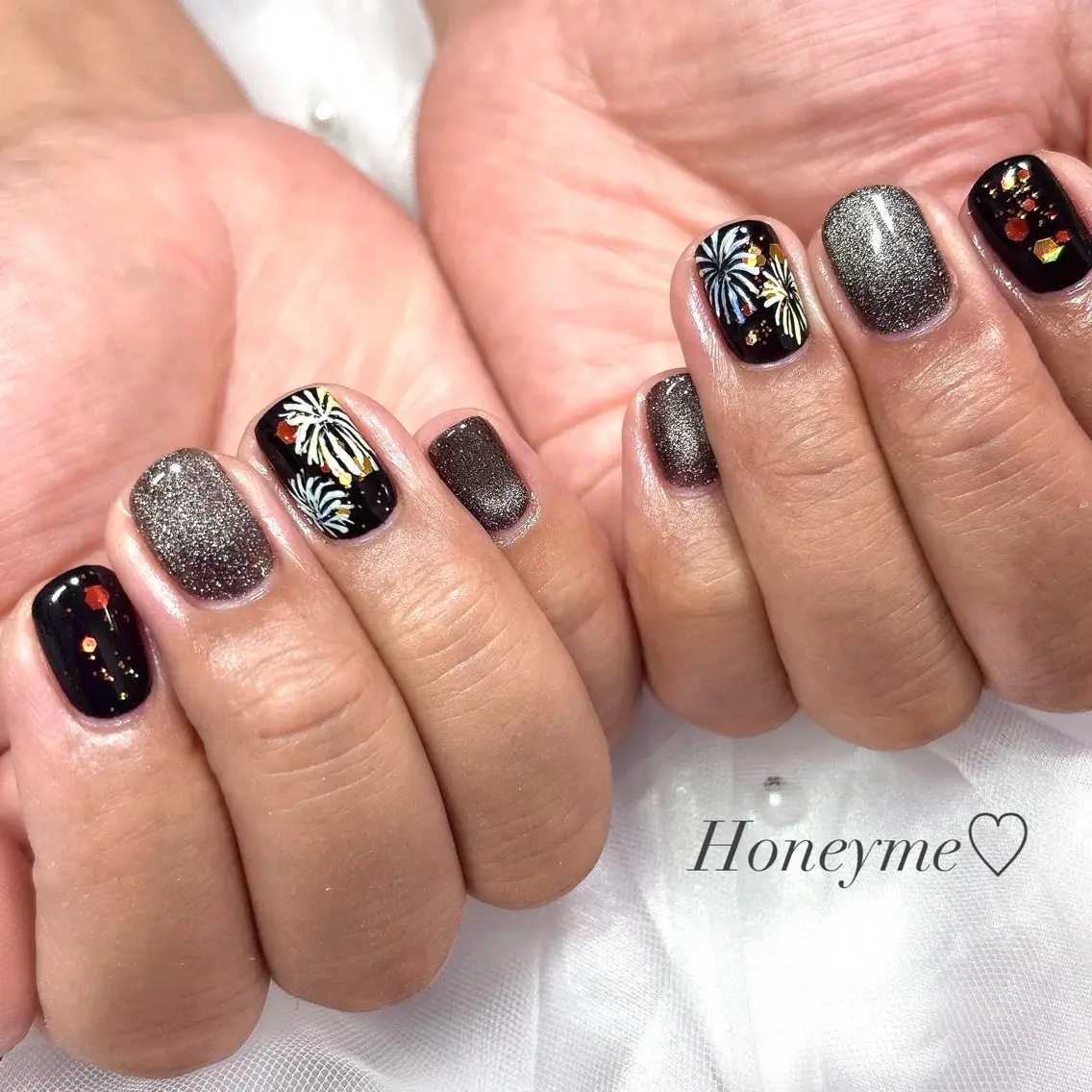 ネイル Honey me ❁⃘*.ﾟのネイルデザイン