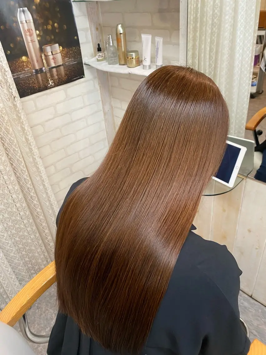ロング トリートメント カット トリートメント 木場 真愛耶のヘアスタイル