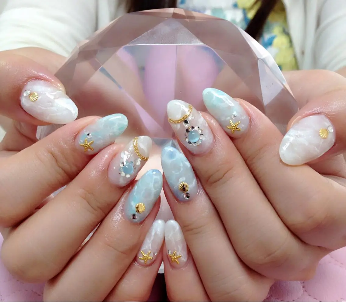 ネイル 🩵池袋heart nail🩵のネイルデザイン