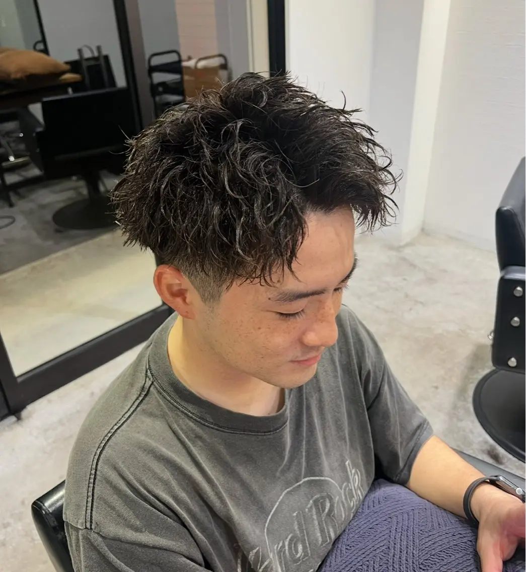 ショート パーマ メンズ (Lenis) takutoのヘアスタイル