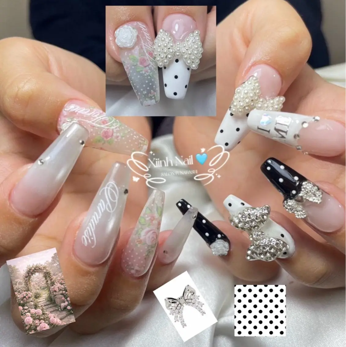 ネイル チークネイル 桜ネイル 長さ出し フットネイル ジェルネイル Maika's nailのネイルデザイン