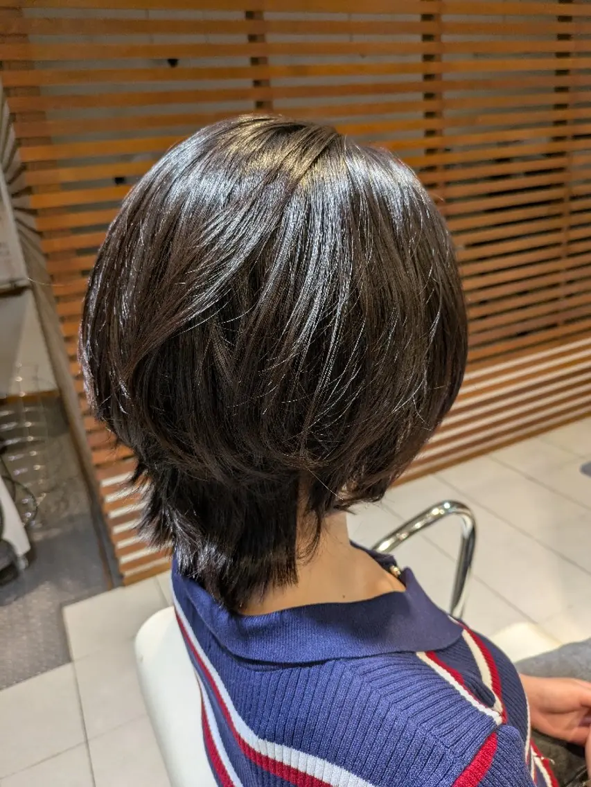 ミディアム レイヤーカット 艶髪カラー🌟平川 香織🌟のその他イメージ