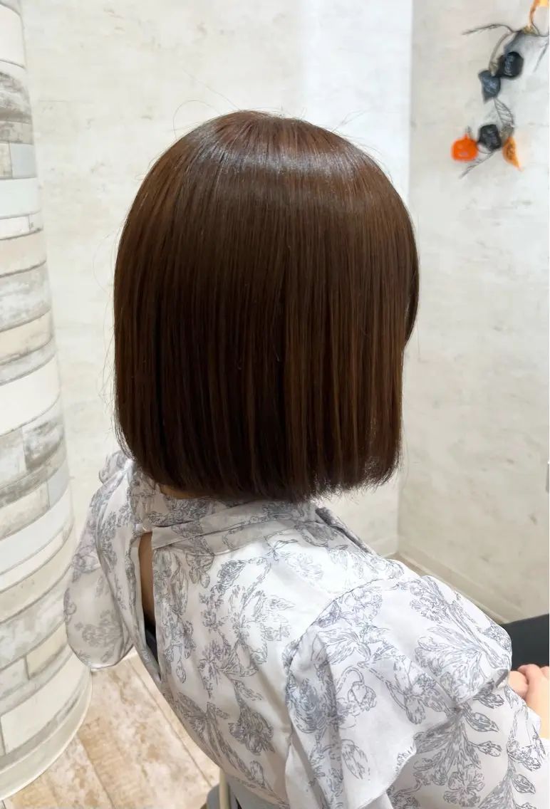 ショート ボブ 田中 千尋のヘアスタイル