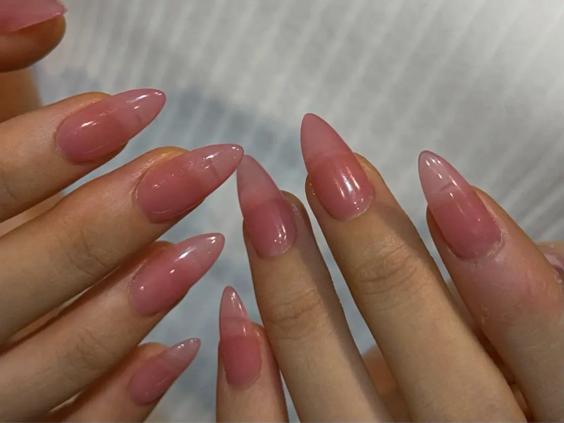 ネイル フレンチネイル マグネットネイル 持ち込み ニュアンスネイル ワンカラーネイル ハンドネイル LINEA.nail Kozueのネイルデザイン