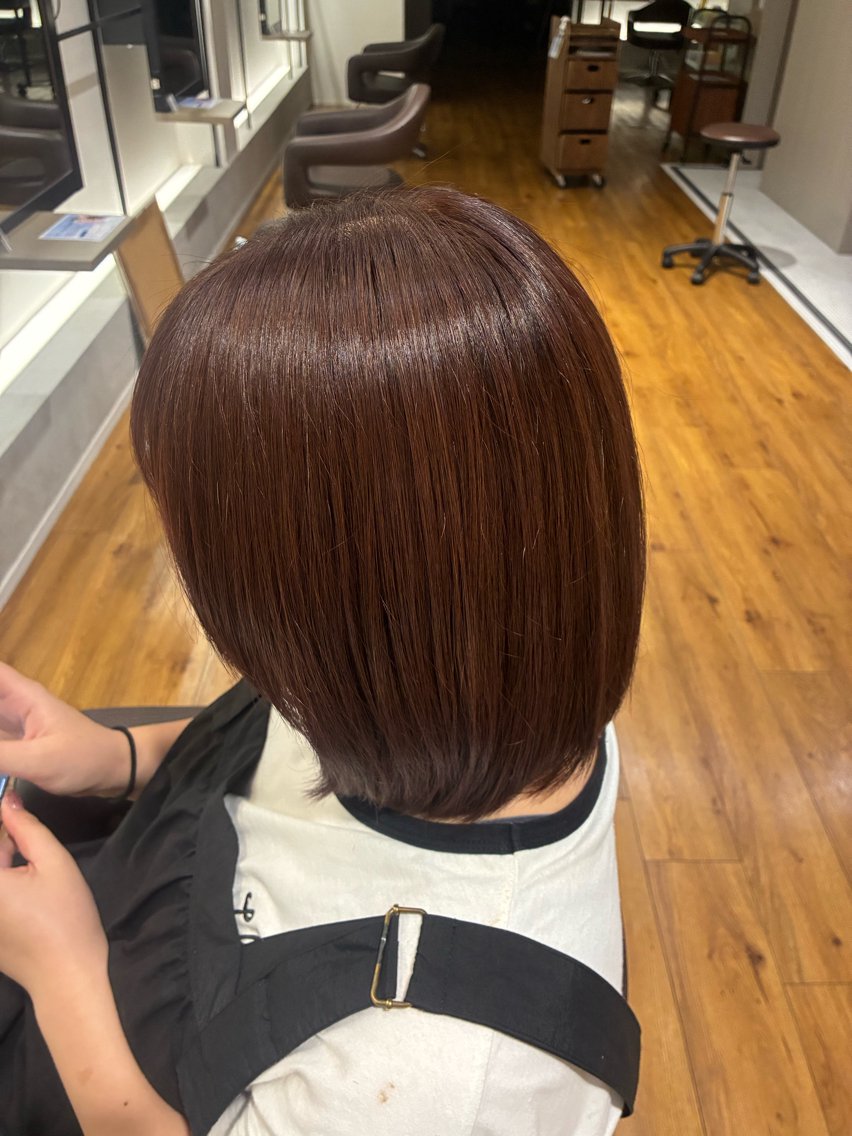 カラー ヘアカラー 石川 菜月のヘアスタイル
