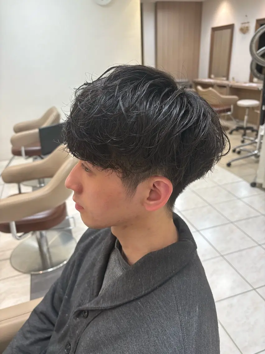 メンズカット＋パーマ【施術時間180分】⚠️事前に希望写真送れる方のみ　希望日の1週間前にはご予約下さいの写真