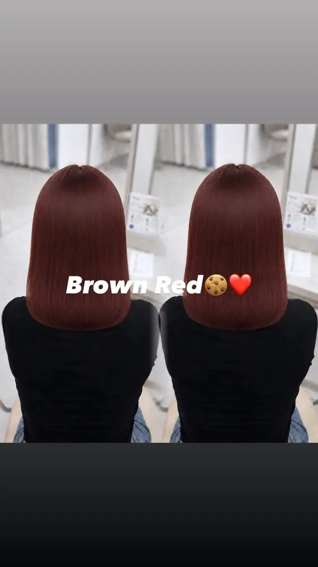 ミディアム カラー トリートメント ヘアカラー coco ウナのヘアスタイル