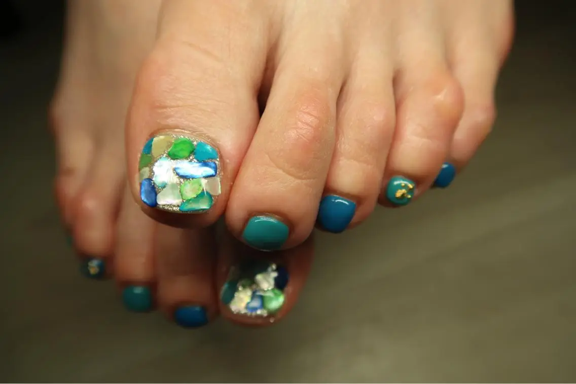 ネイル フットネイル Fielia momoのネイルデザイン