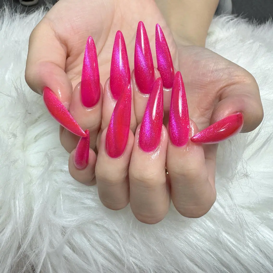 ネイル ハンドネイル 🎀nana🫧 ワンホンネイル🎀のネイルデザイン