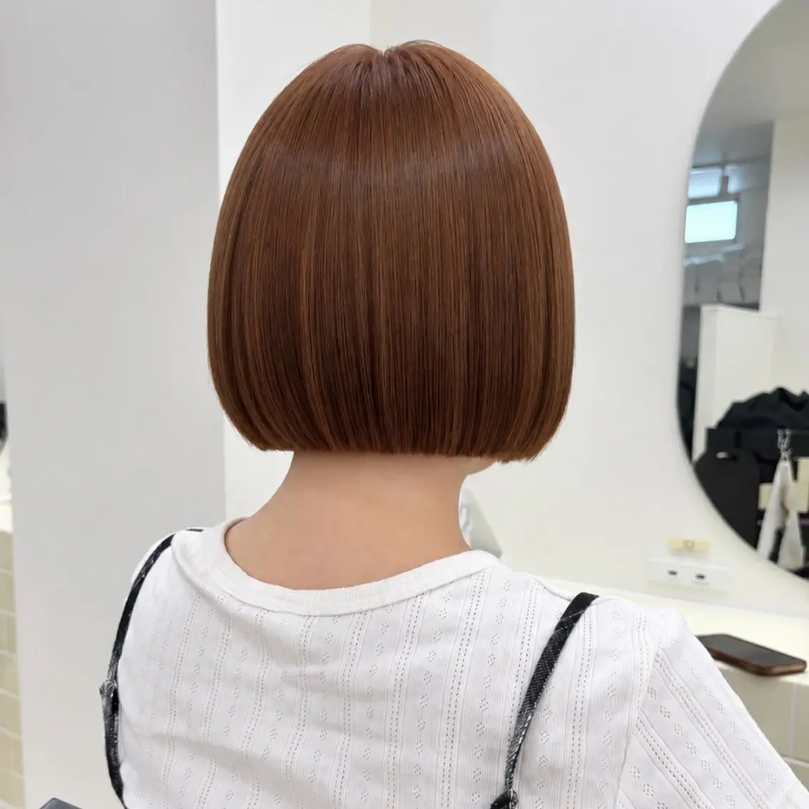 ショート カラー カット ヘアカラー トリートメント ERI/扱いやすい ボブ・ショートのヘアスタイル