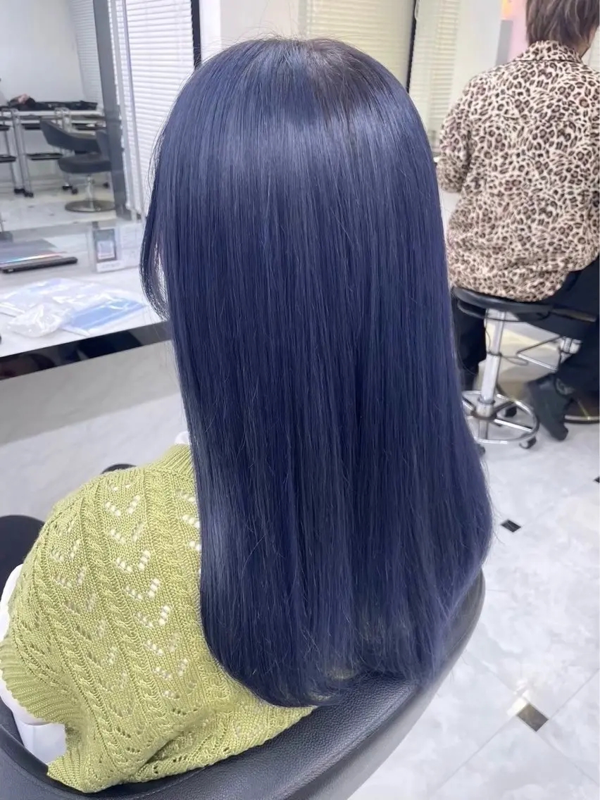 セミロング カラー ♡⃛赤み消し ♡⃛ 淡色特化✨️Rimuのヘアスタイル