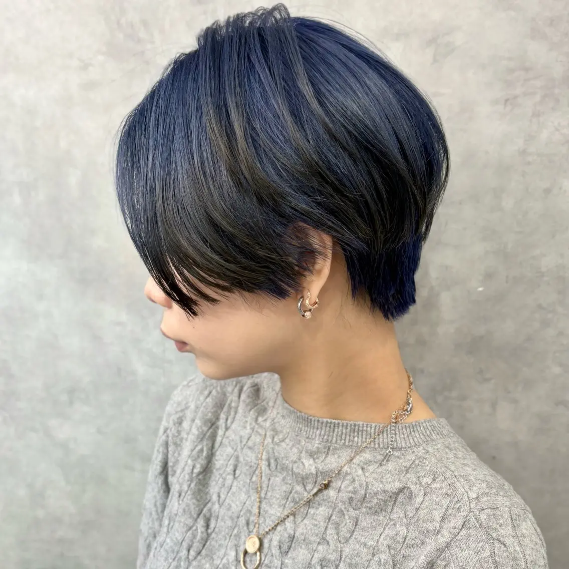 【レディースカット】ショートカット練習モデルの写真