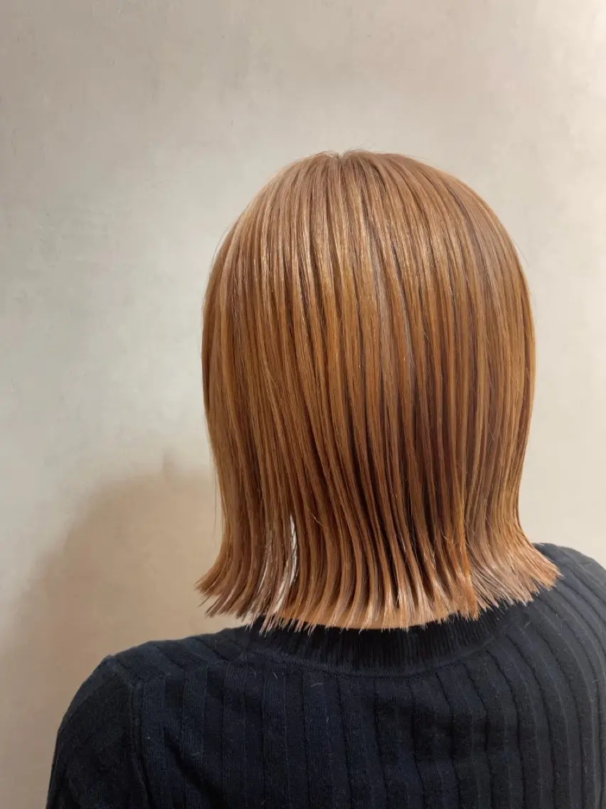 ミディアム カラー ヘアカラー トリートメント 🪷𝙁𝙪𝙠𝙖 東川口🪷のヘアスタイル
