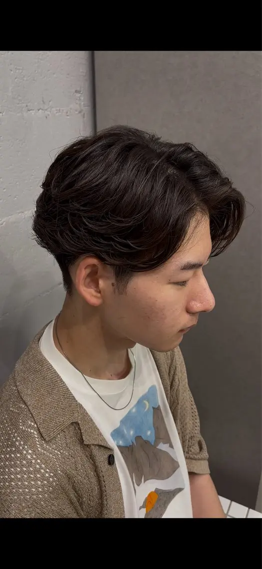 パーマ メンズ ミナ/メンズ/ カラー特化⭐️のヘアスタイル