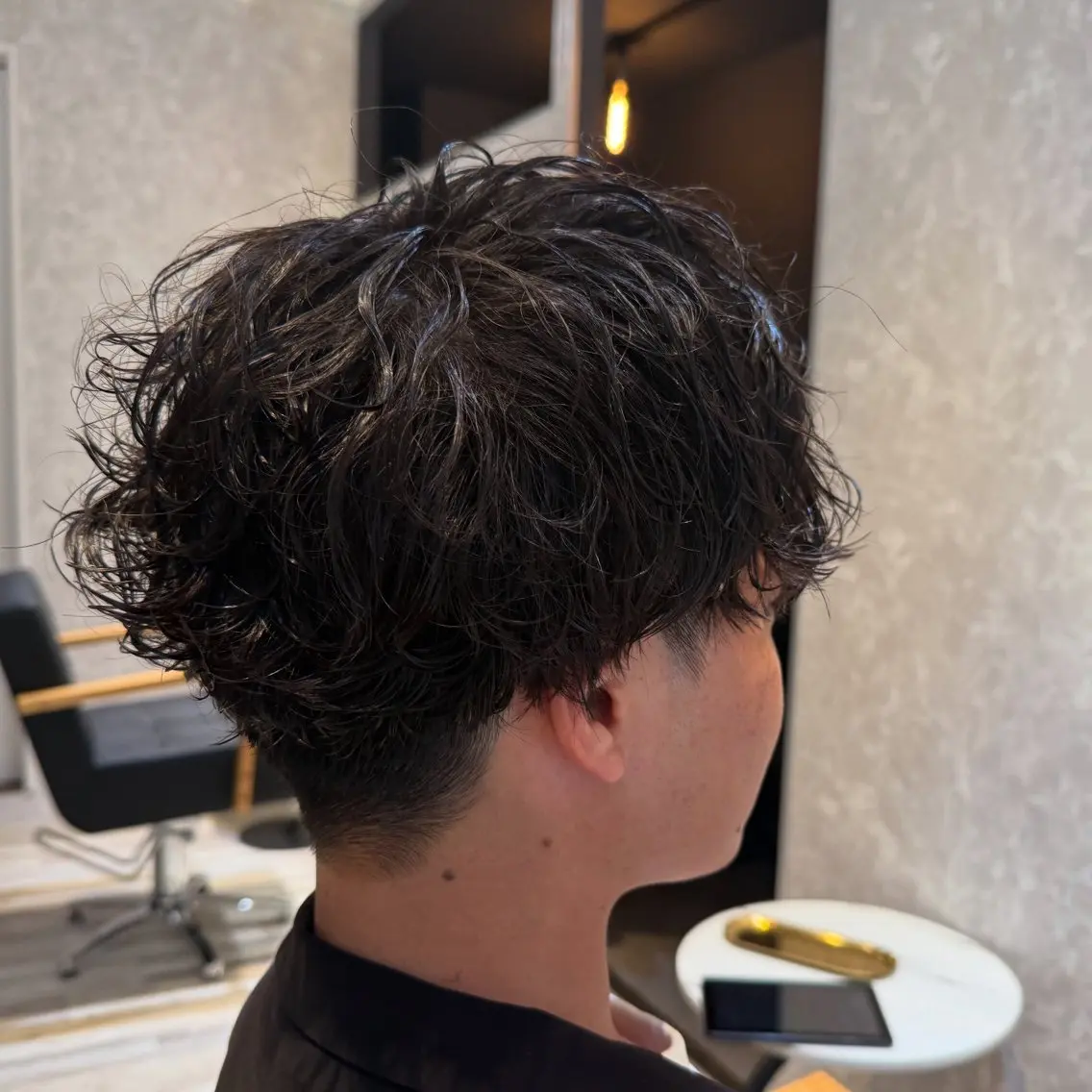 ショート パーマ メンズ マッシュ メンズパーマ カット パーマ 【赤羽メンズ美容師】 平田 竜也のヘアスタイル