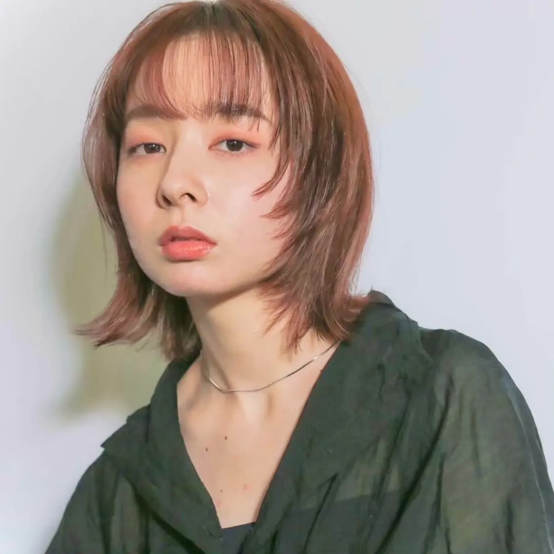ショート ボブ 顔周りカット 髪質改善 レイヤーカット 似合わせカット 【nui 茨木】 清水優のヘアスタイル