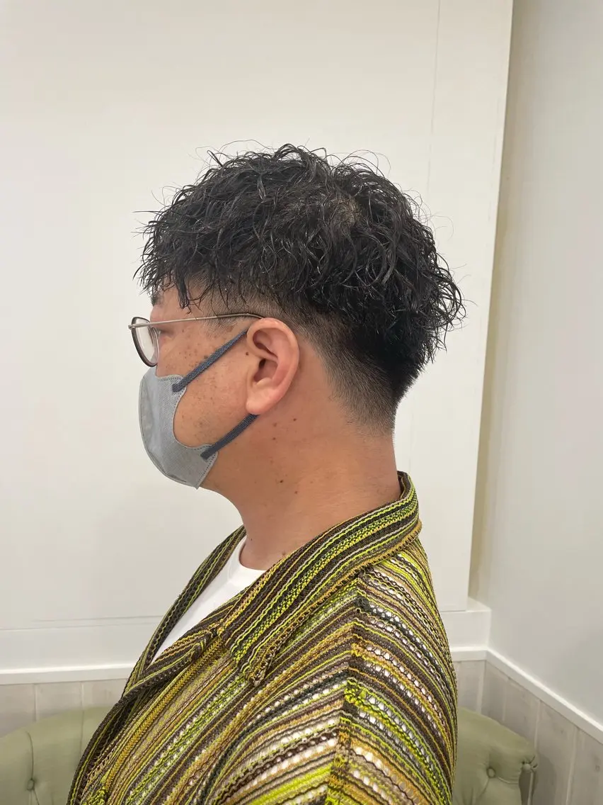 パーマ メンズ メンズパーマ ツイストスパイラルパーマ スパイラルパーマ clan .のヘアスタイル