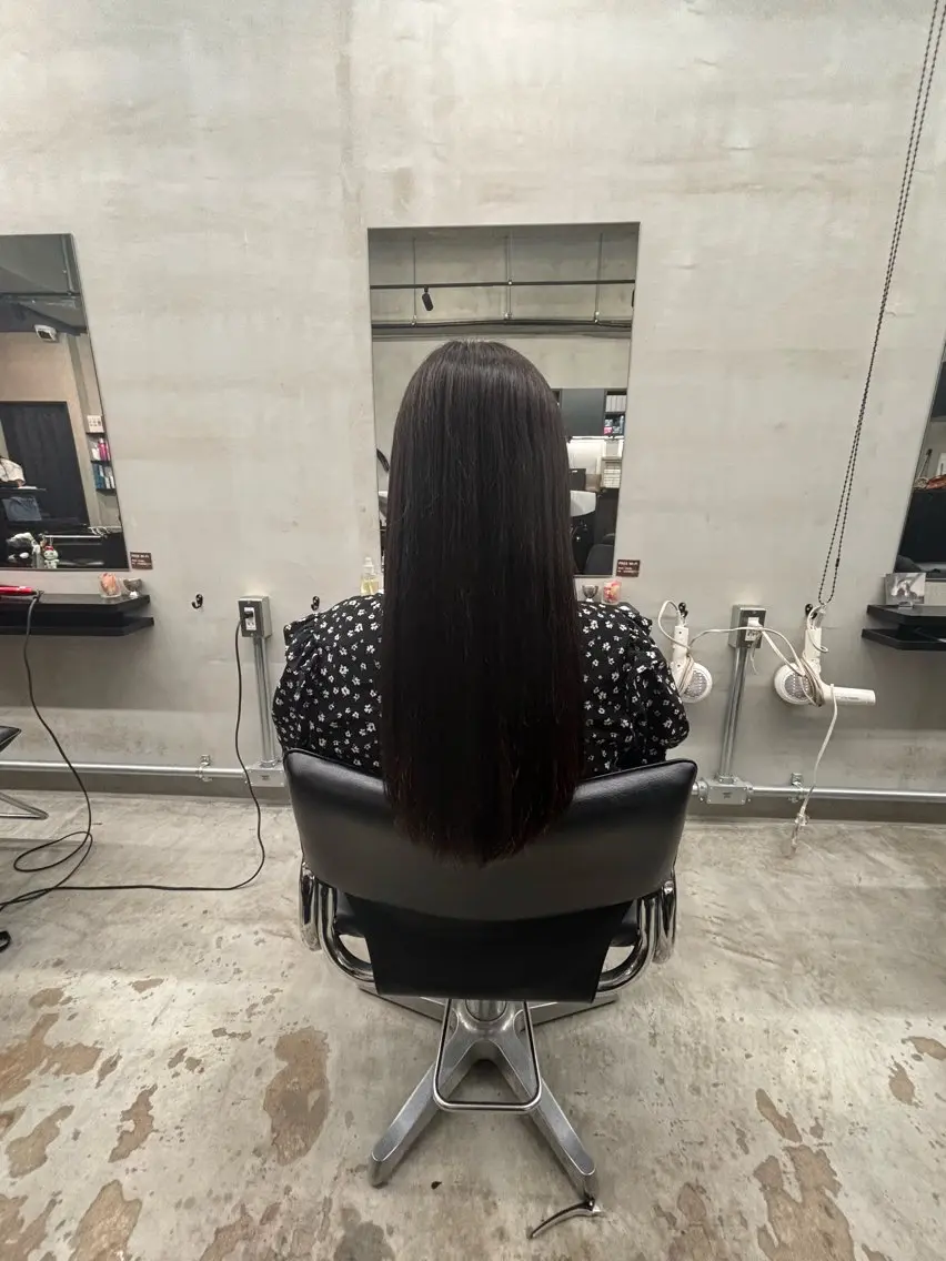 ロング カラー 透明感カラー Riho カットモデル様募集中のヘアスタイル