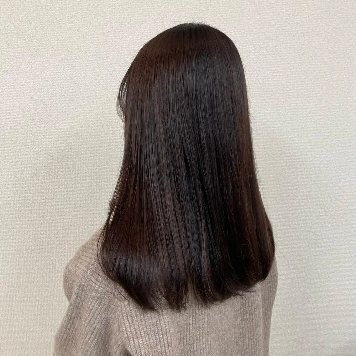 セミロング もりたみかこ 美容師お休み中のヘアスタイル