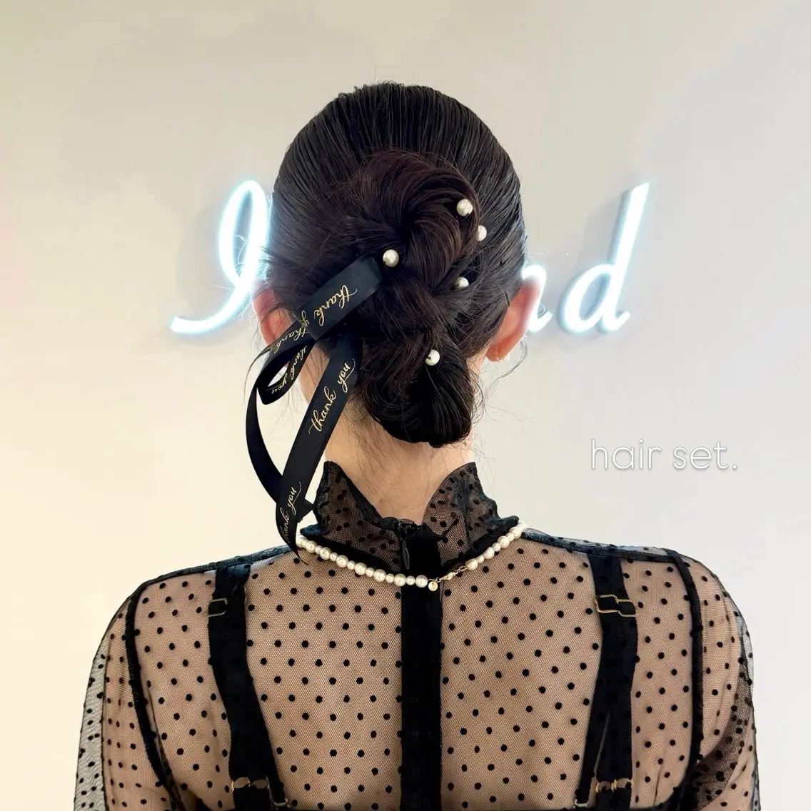 ヘアアレンジ ヘアセット NAKAHARA TSUKUSHIのヘアスタイル