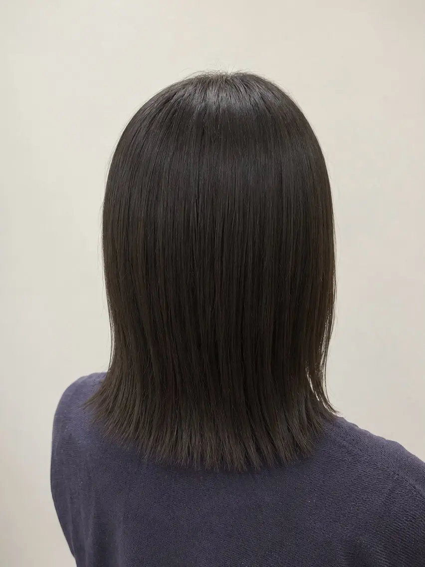 ミディアム ササキ アズミのヘアスタイル