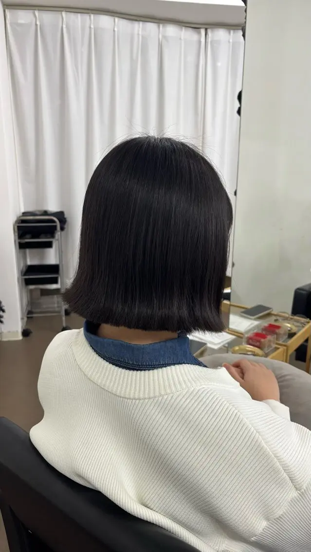 カット 川元 春奈のヘアスタイル
