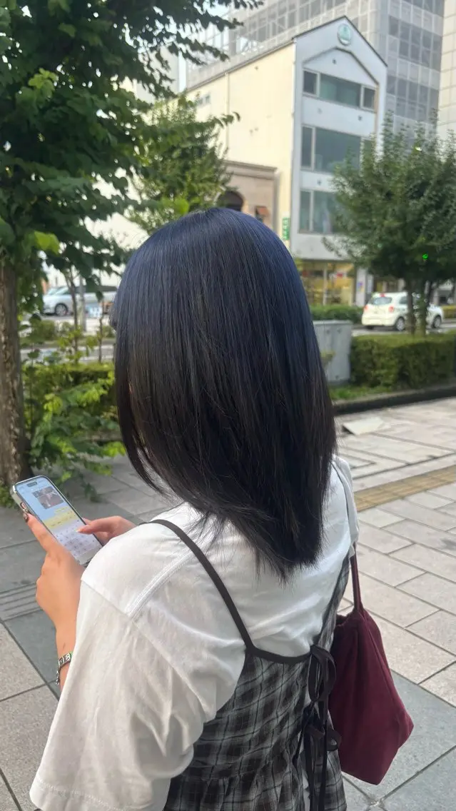 カラー ブリーチ 星来 ...のヘアスタイル