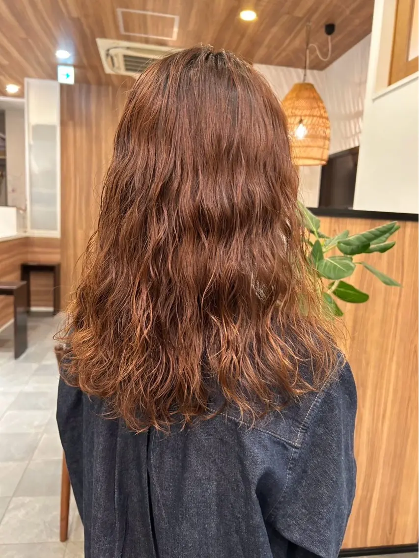 パーマ パーマ 橋本 萌叶のヘアスタイル