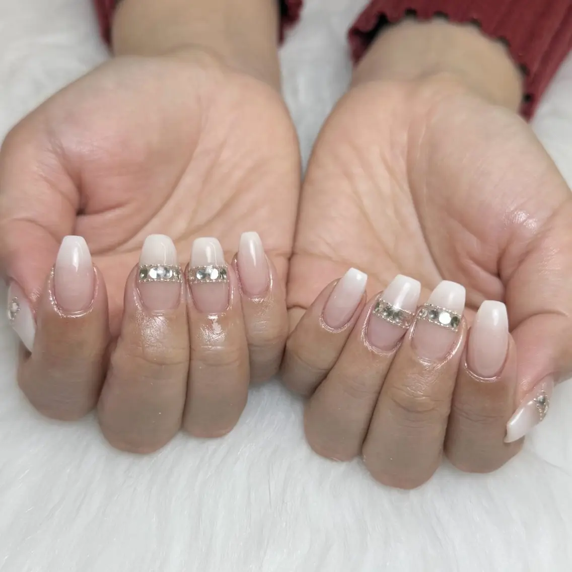 ネイル グラデーション 冬ネイル Darling nail salonのネイルデザイン