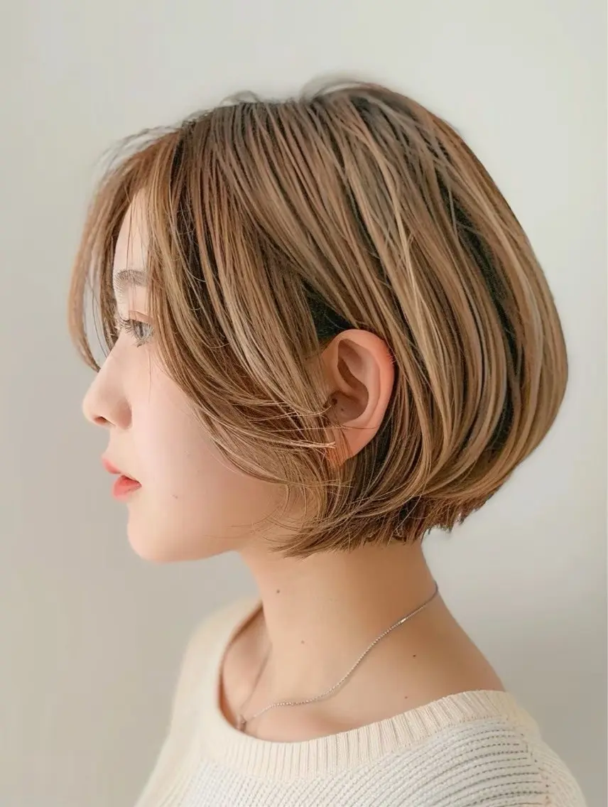 ショート ュィ/梅田 /カットモデル募集中のヘアスタイル
