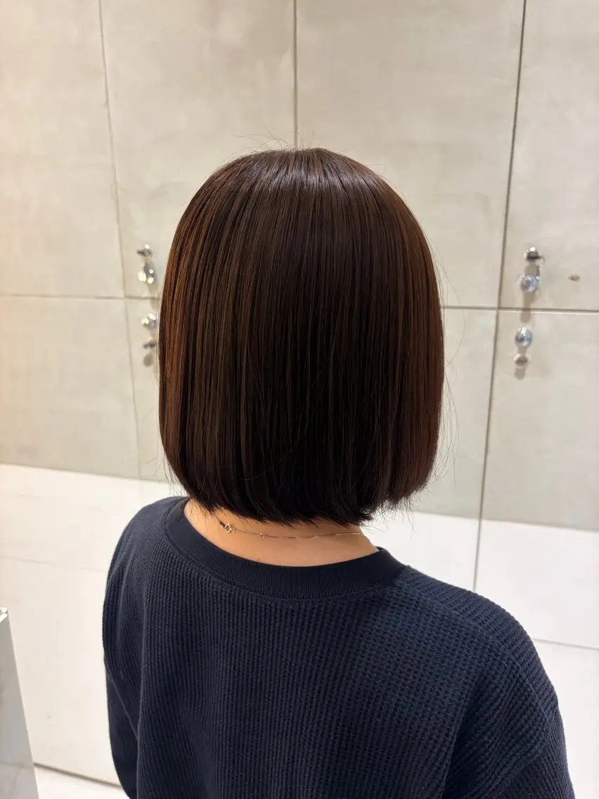 ショート カラー 艶カラー🫧 🩵ちとせ🩵のヘアスタイル