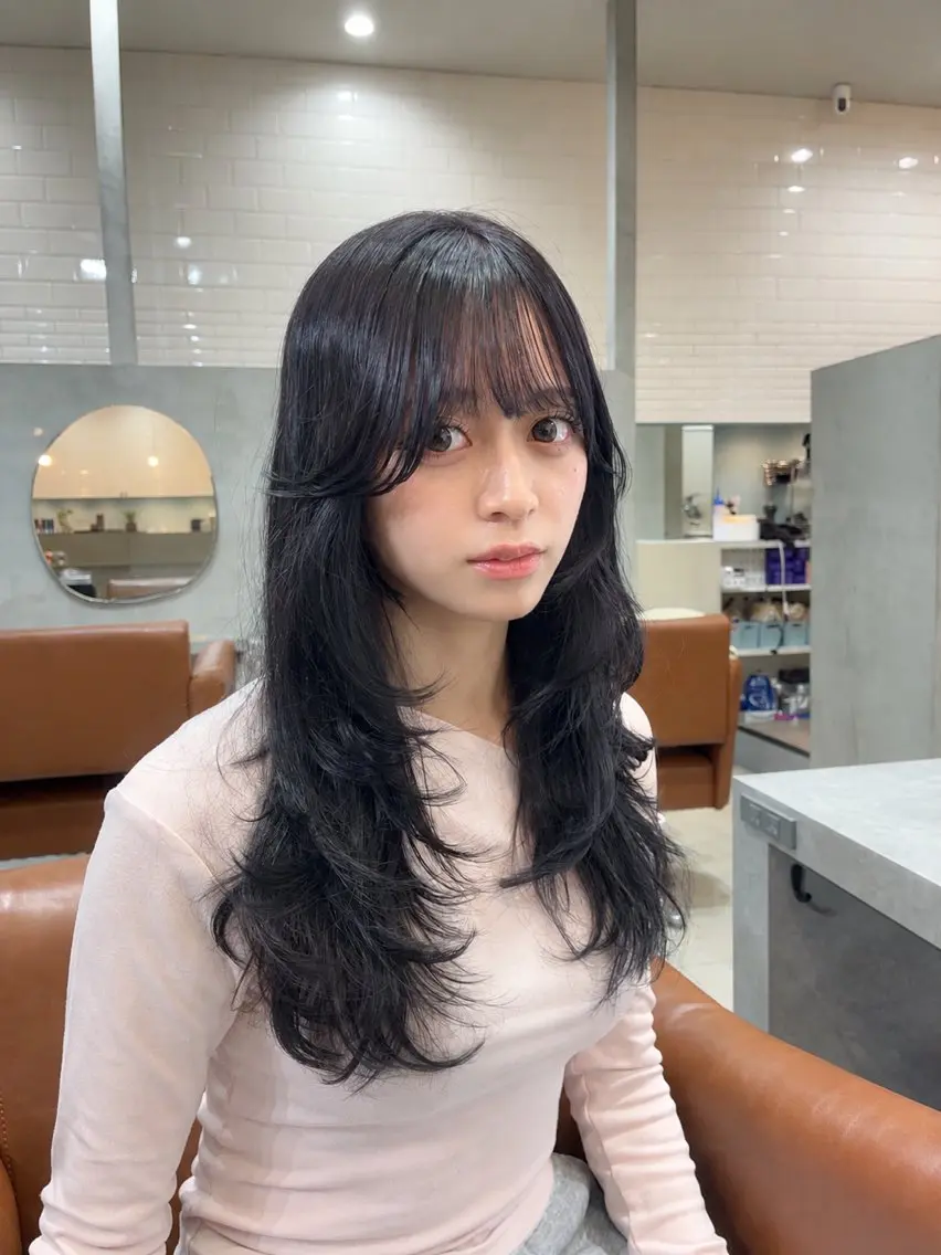 ロング レイヤーカット koudai dopelitのヘアスタイル