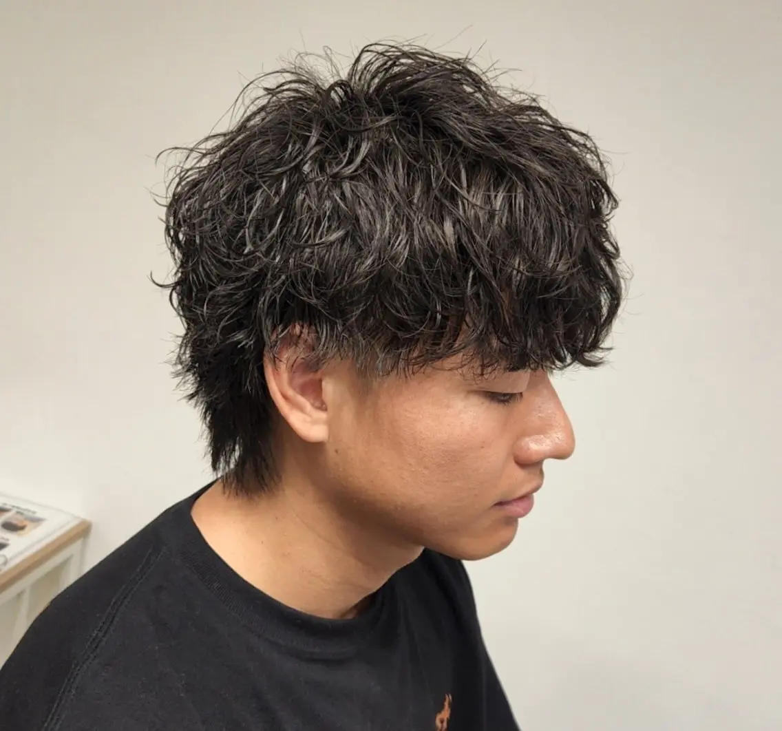 ショート パーマ メンズ 【イケメン風パーマ】 SHOFYのヘアスタイル