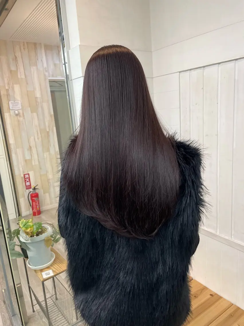 ロング カラー カット ヘアカラー HIKARU副店長/ ✨️髪質改善のヘアスタイル
