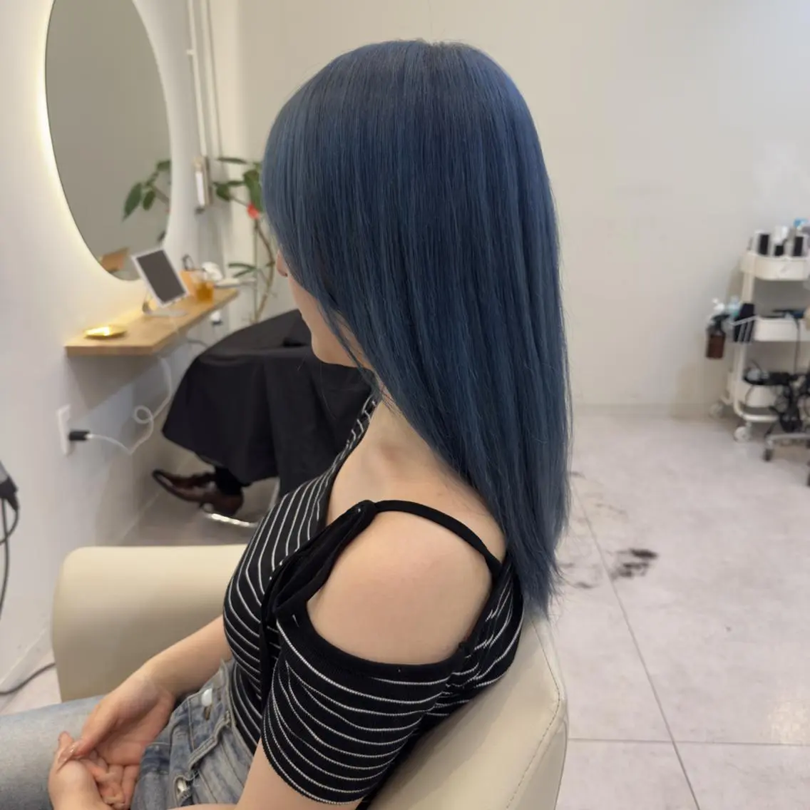 ロング カラー ヘアカラー 杉若 夢羽/四条烏丸 髪質改善カラーのヘアスタイル