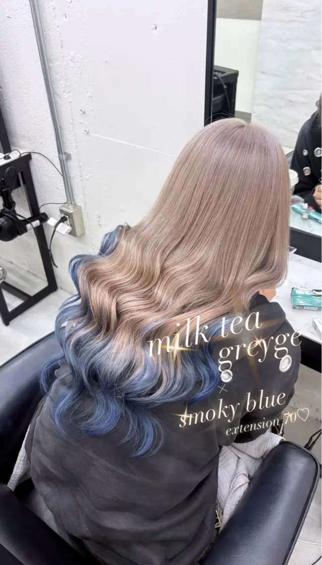 ロング エクステ haruna☪︎ モデル募集中✩のヘアスタイル