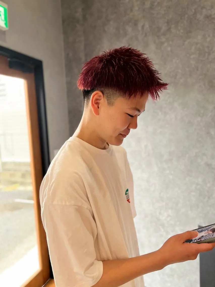 メンズ パーマスタイル特化◎ 永戸圭汰のヘアスタイル