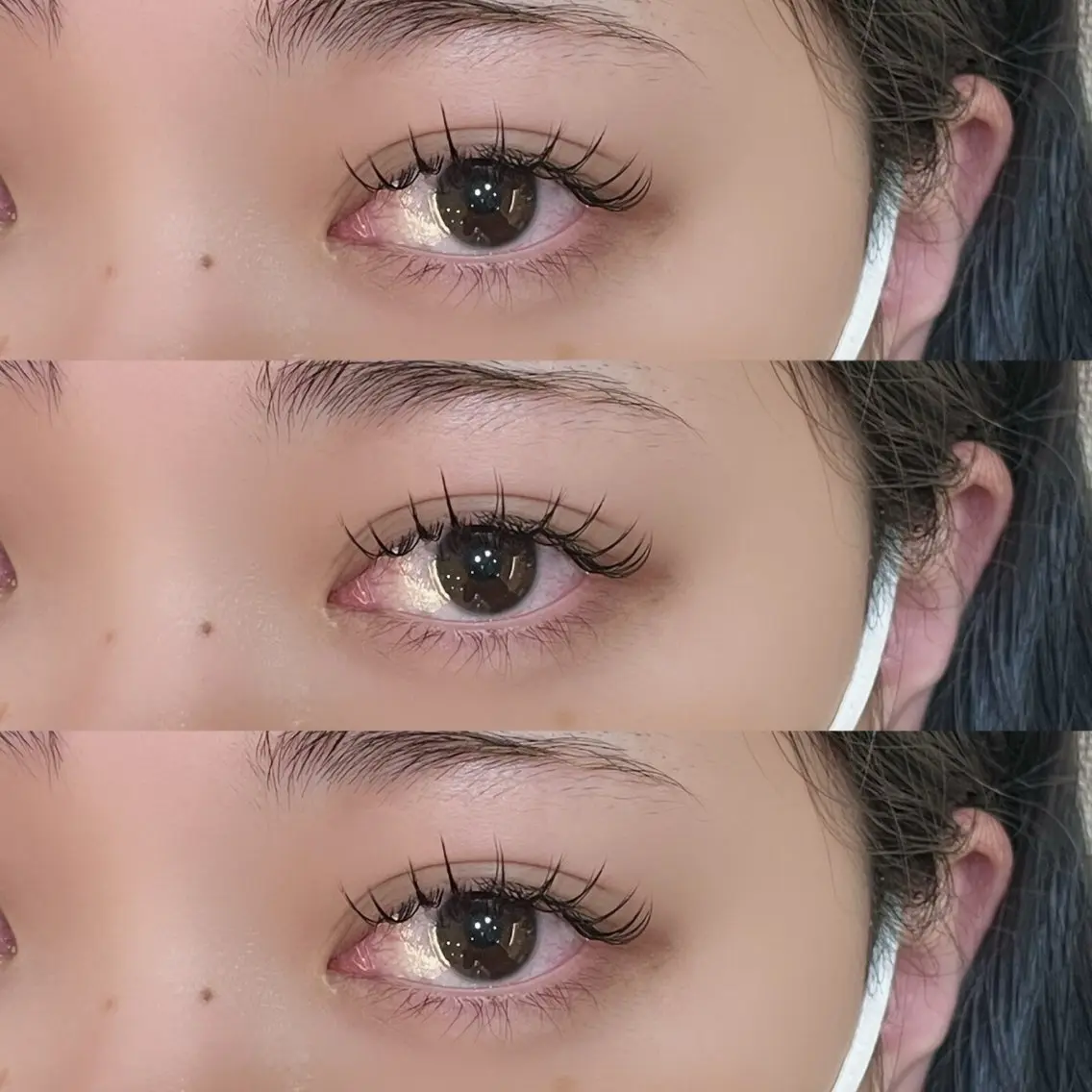 フラットラッシュ100本【マツエク人気No.1✨️】束感にしたい!自まつげに負担を掛けたくない方はこちら✔️の写真
