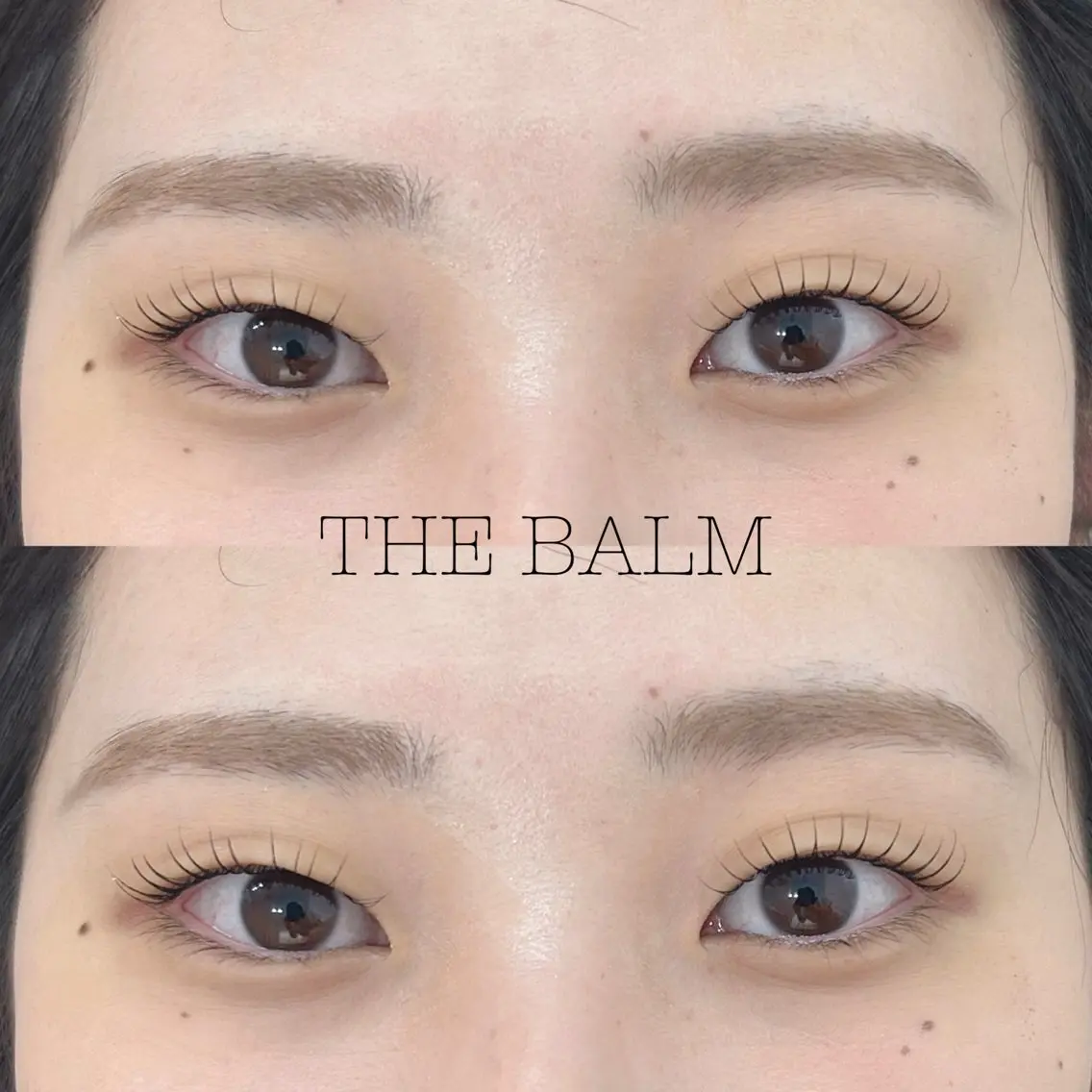 マツエク・マツパ まつげパーマ 一重×まつ毛パーマ マツパ THE BALM three♡稲村の眉毛・アイブロウイメージ
