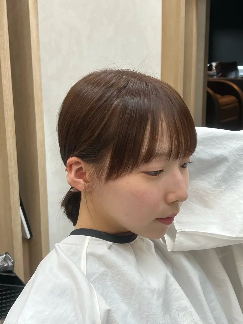 ショート 森川 紗菜のヘアスタイル