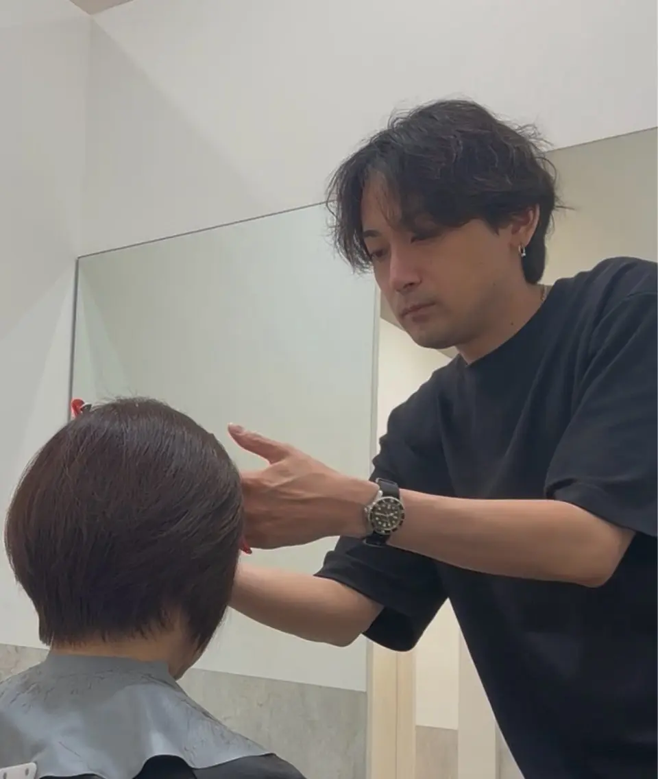 ショート カラー サトウヒロヤ✨全年代 大歓迎✨銀座→金沢のヘアスタイル