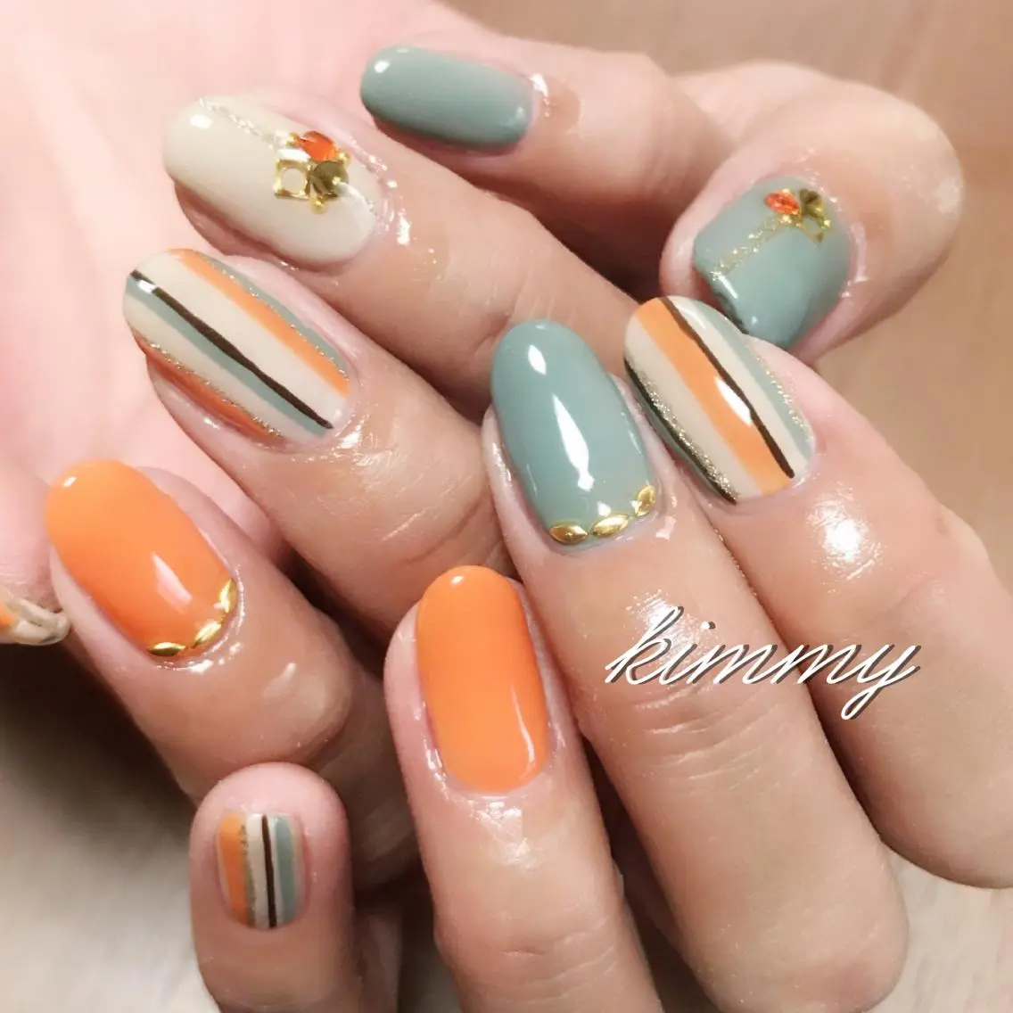ネイル ハンドネイル kimmy nailsのネイルデザイン