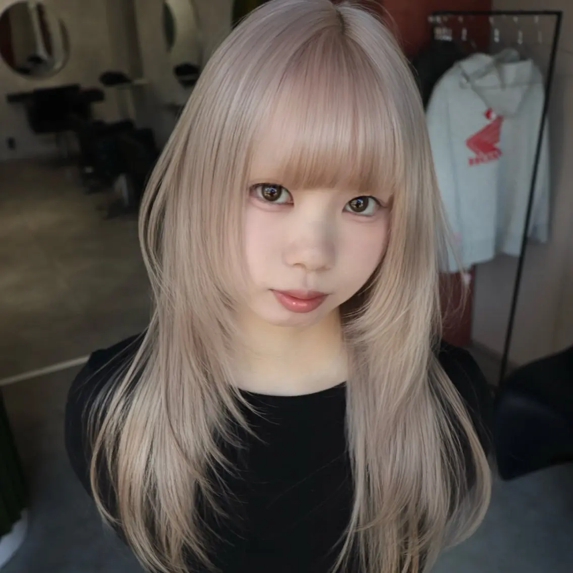 ロング カラー ヘアカラー トリートメント 🧡色落ちまで2度 楽しめる🧡ヨシキのヘアスタイル