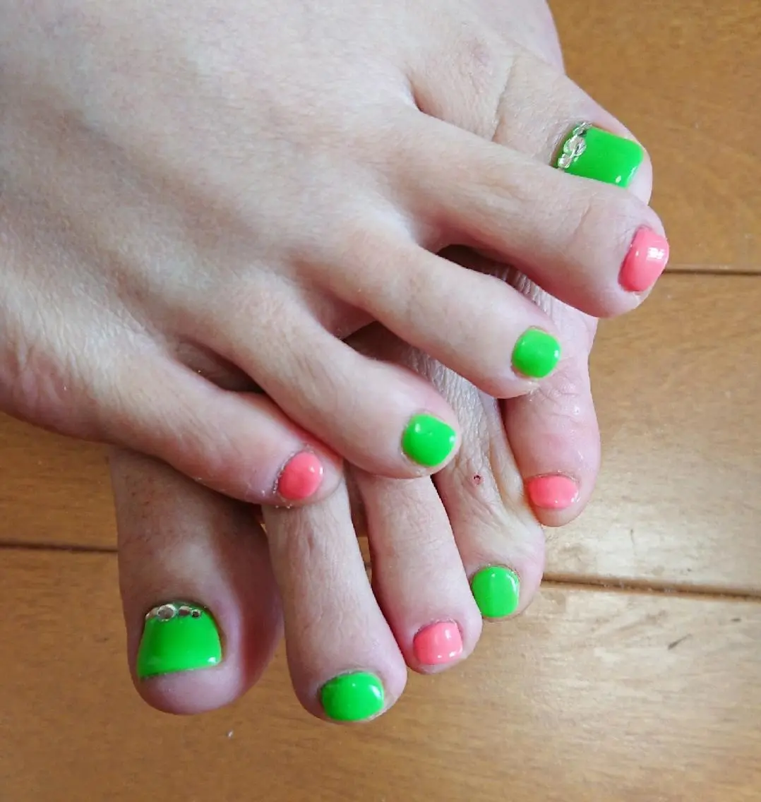 ネイル フットネイル フットネイル Lilith Nailのネイルデザイン