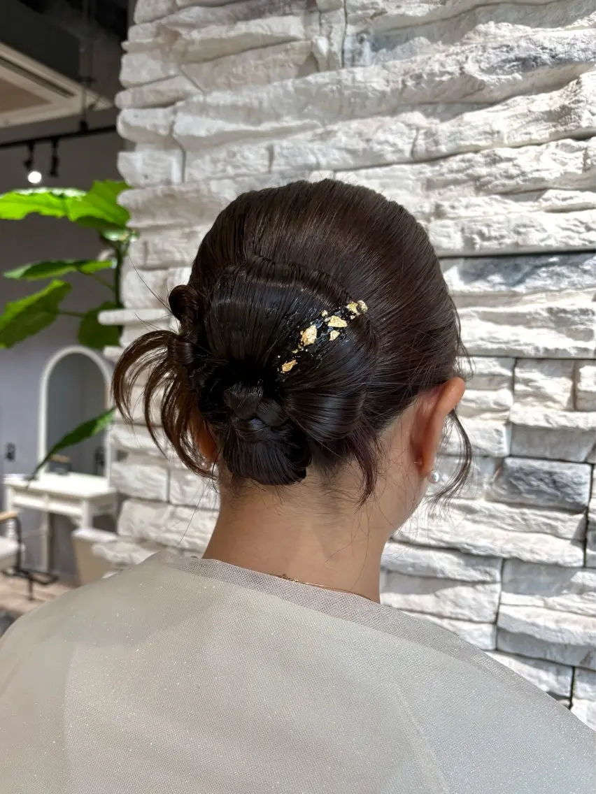 ミディアム ヘアアレンジ mimi 🌟のヘアスタイル