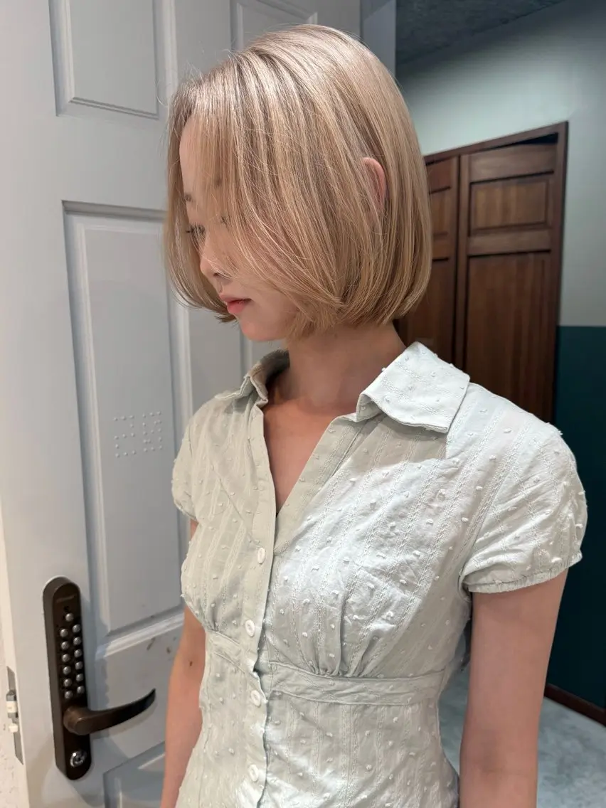 ショート カラー カット ヘアカラー トリートメント mai / linoah˚✧のヘアスタイル