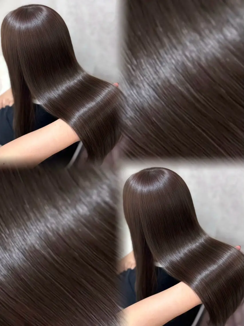 ロング カラー カット ヘアカラー トリートメント 🍀みちか🍀 lovis💕大宮のヘアスタイル