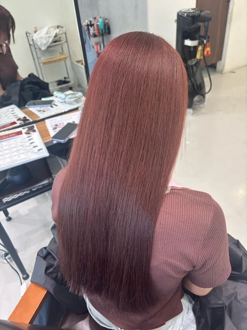 カラー カット ヘアカラー トリートメント 戸塚咲/ モデル募集中🫧🎀のヘアスタイル